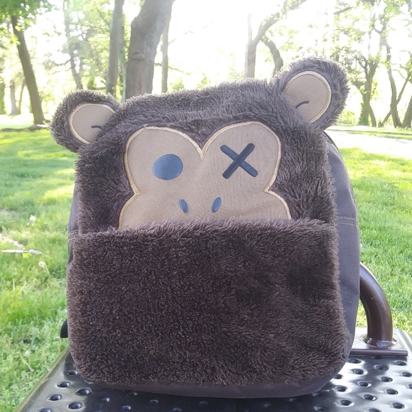 *Sold!* BioWorld Kid's Unisex Monkey Backpack - Picture 1 of 6